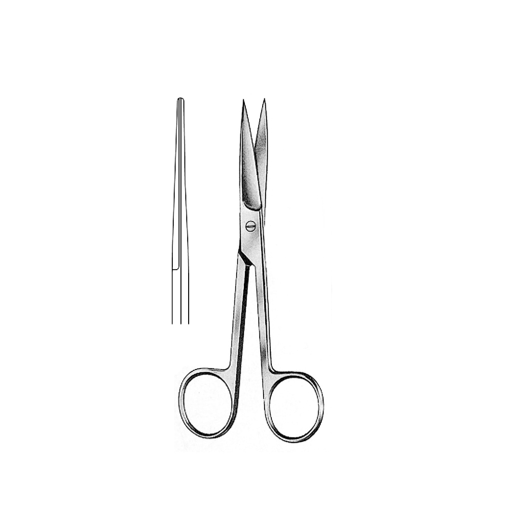 Operating Scissors standard  S/S   STR 14.5cm