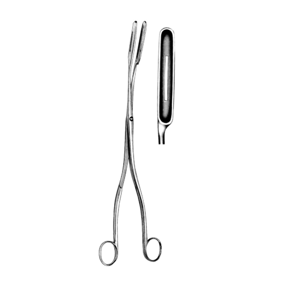 OBSTETRICAL PLACENTA HIRST’S FORCEPS  27.5cm    7mm
