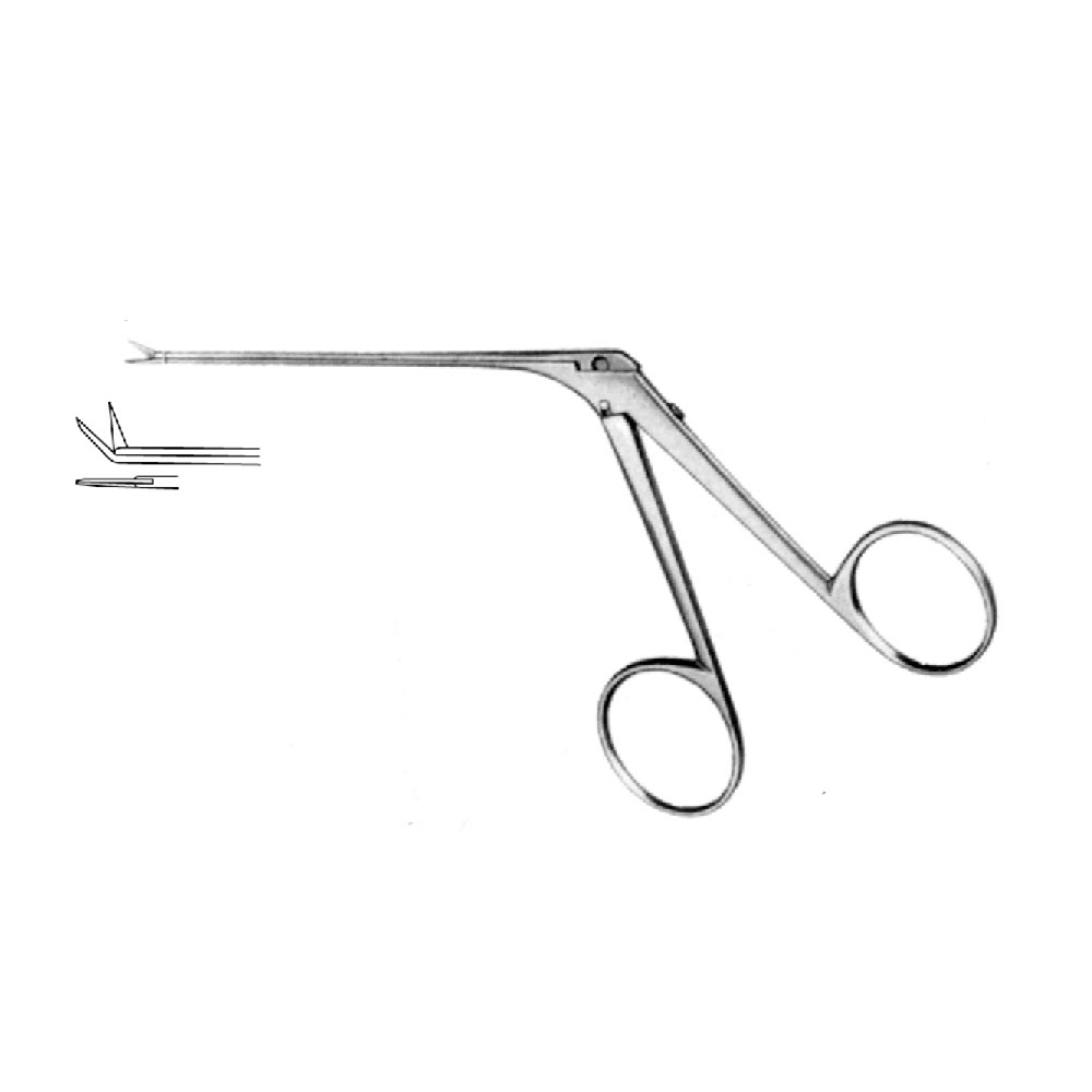 OTOLOGY  MICRO EAR BELLUCCI FORCEPS  very delicate  4.0 x 1.5mm  curved up