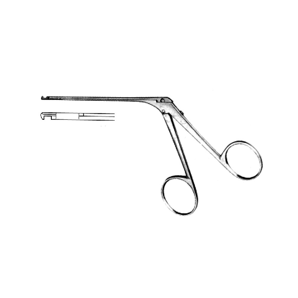 OTOLOGY  CRURA AND MALLEUS NIPPER  HOUSE-DIETER FORCEPS left cutting