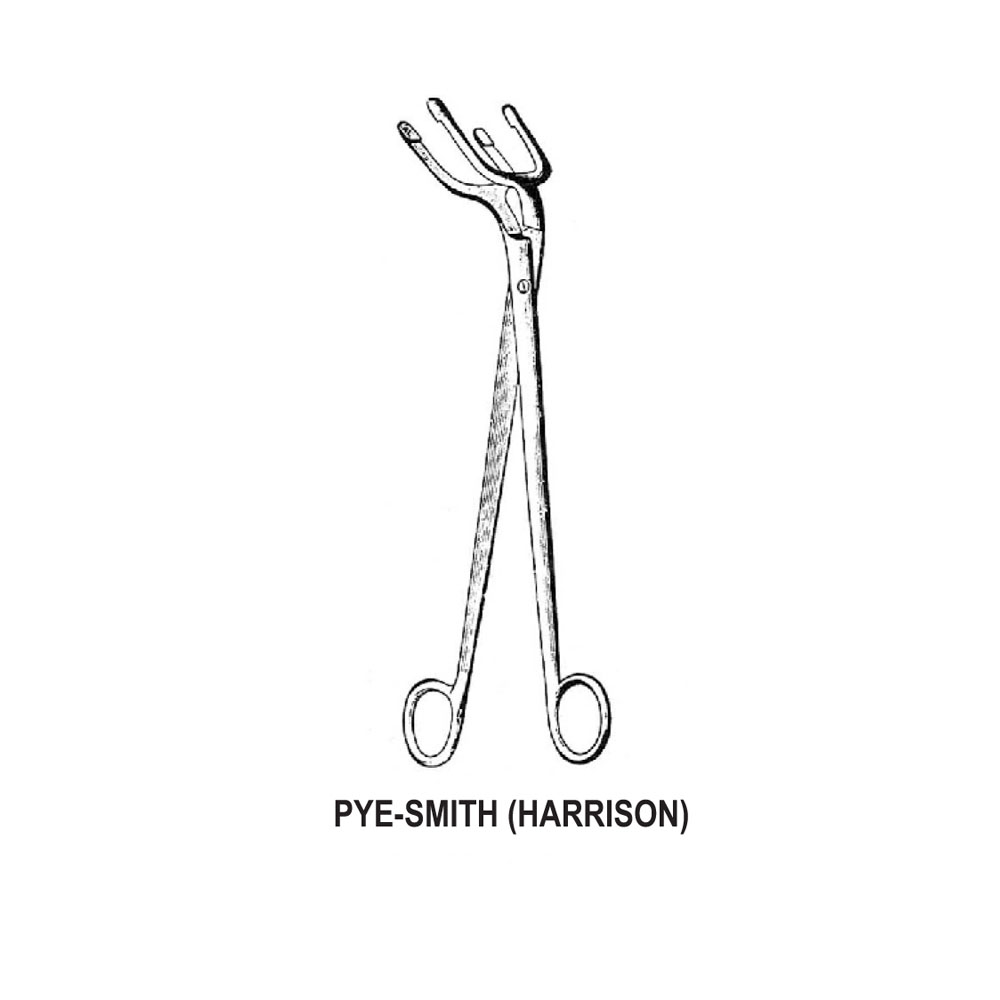 STERLIZATION RACKS FOR HOLDING RING PYE-SMITH (HARRISON) FORCEPS  25.0cm
