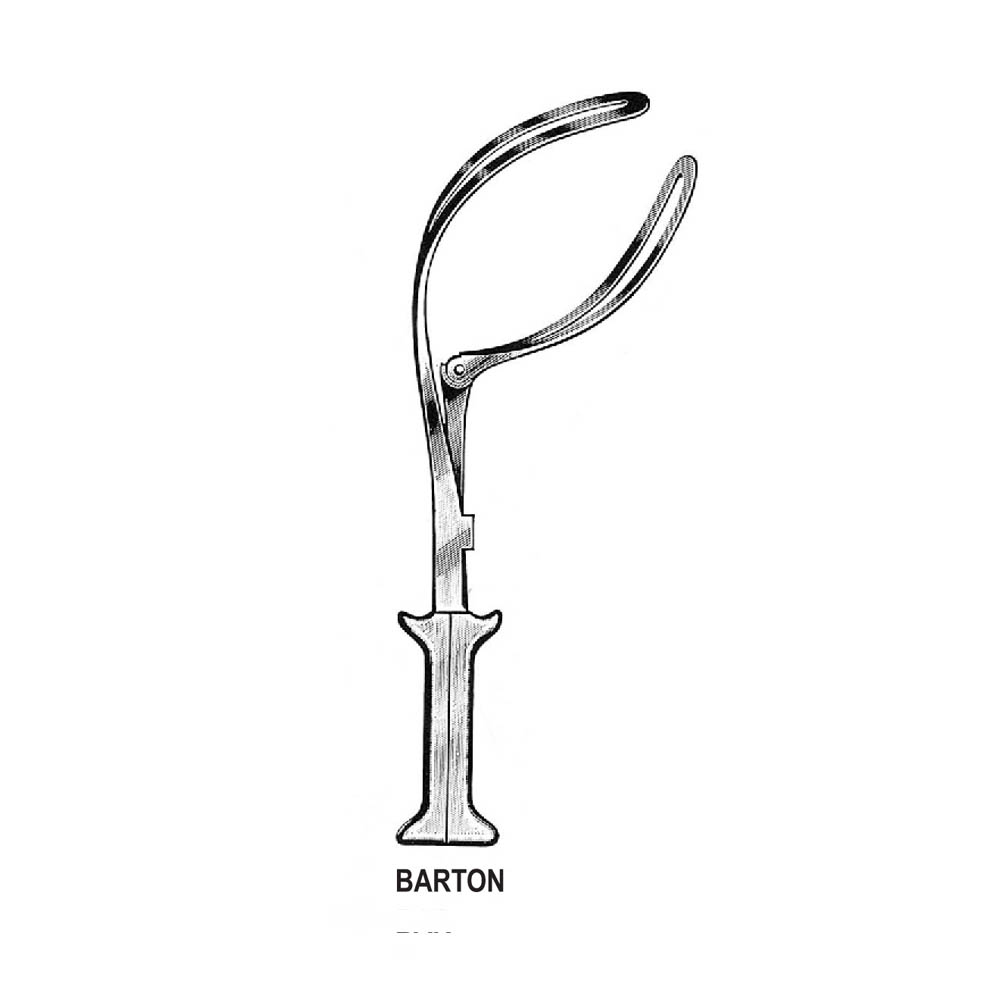 OBSTETRICAL BARTON FORCEPS 36.0cm